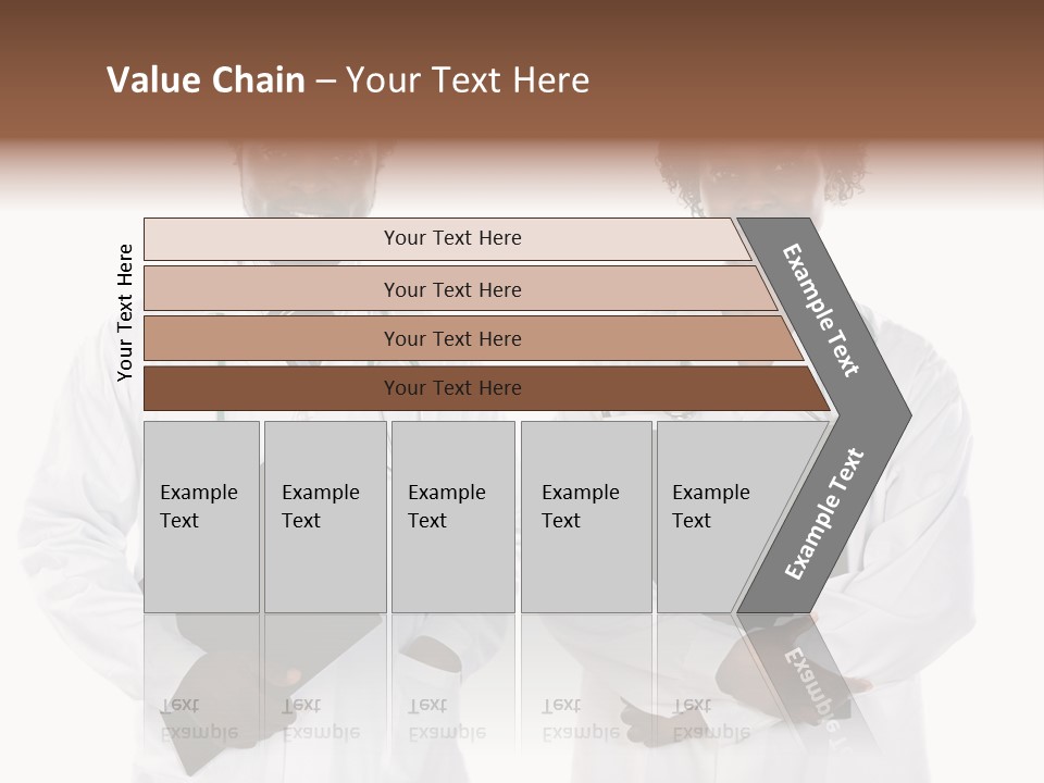 A Couple Of Doctors Standing Next To Each Other PowerPoint Template