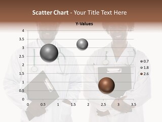 A Couple Of Doctors Standing Next To Each Other PowerPoint Template