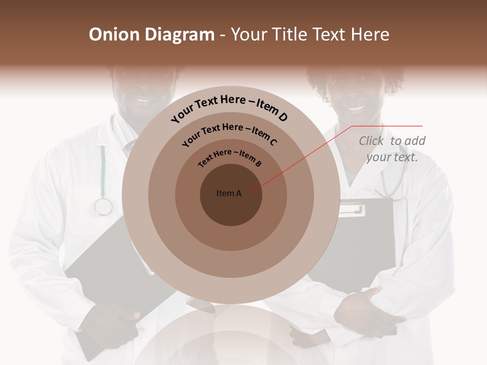 A Couple Of Doctors Standing Next To Each Other PowerPoint Template