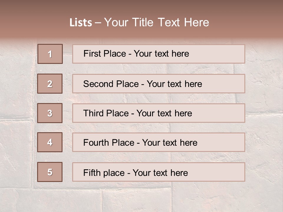 Patio Paving PowerPoint Template