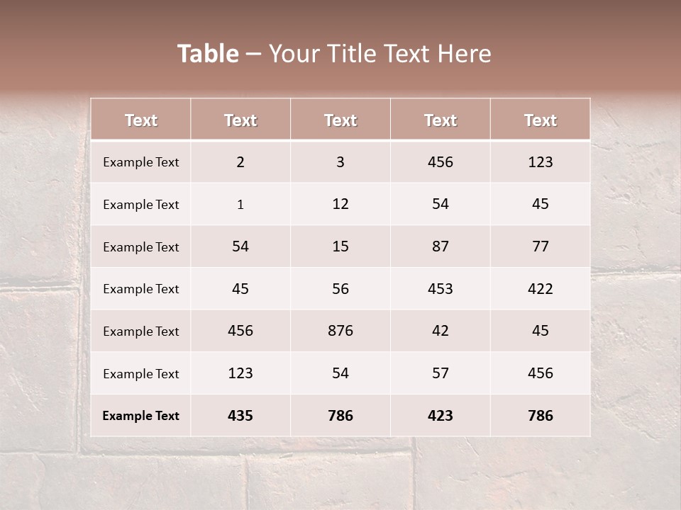 Patio Paving PowerPoint Template
