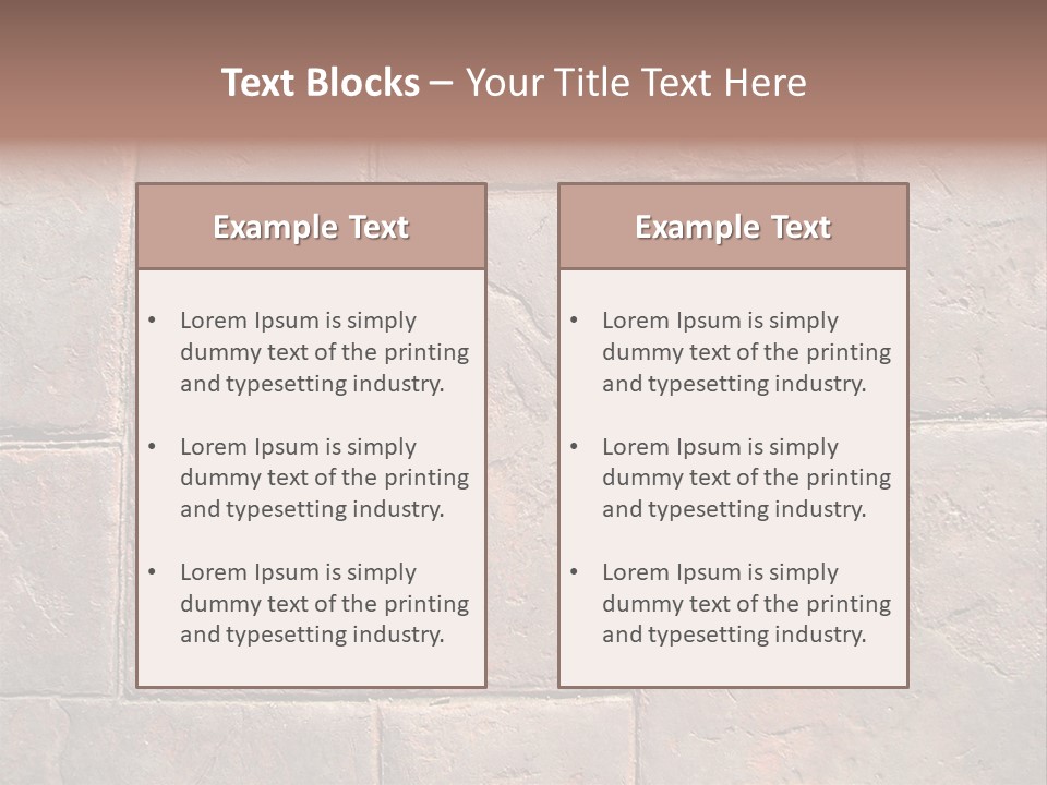 Patio Paving PowerPoint Template