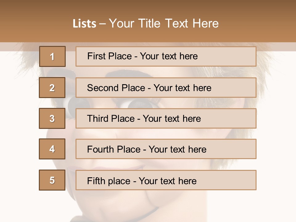 Vintage Ventriloquist Dummy 3 PowerPoint Template