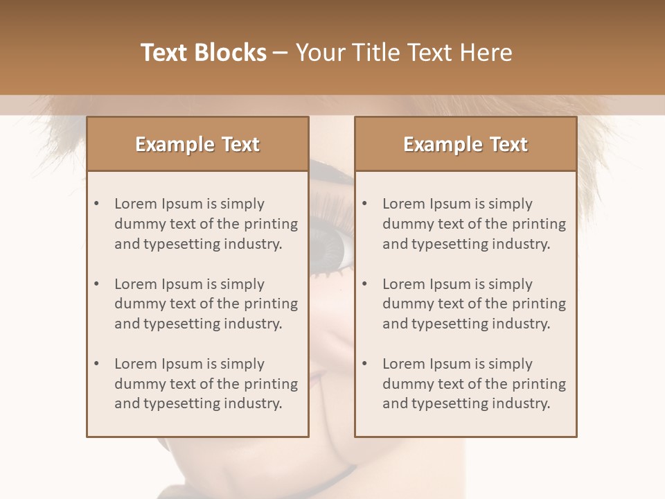 Vintage Ventriloquist Dummy 3 PowerPoint Template