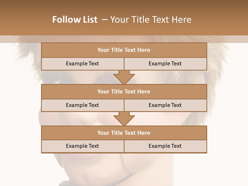 Vintage Ventriloquist Dummy 3 PowerPoint Template