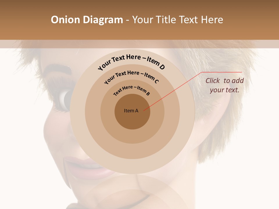 Vintage Ventriloquist Dummy 3 PowerPoint Template