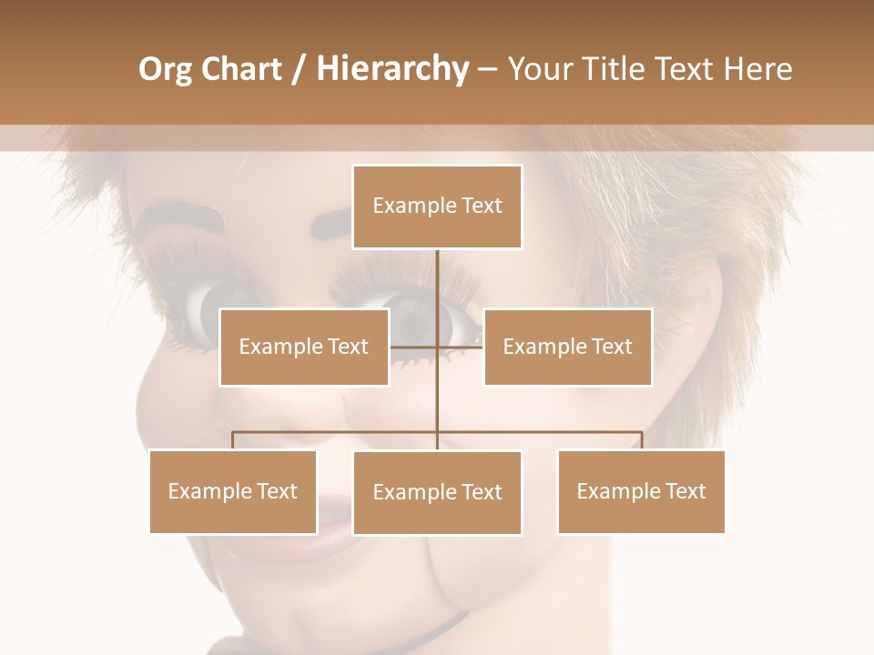 Vintage Ventriloquist Dummy 3 PowerPoint Template