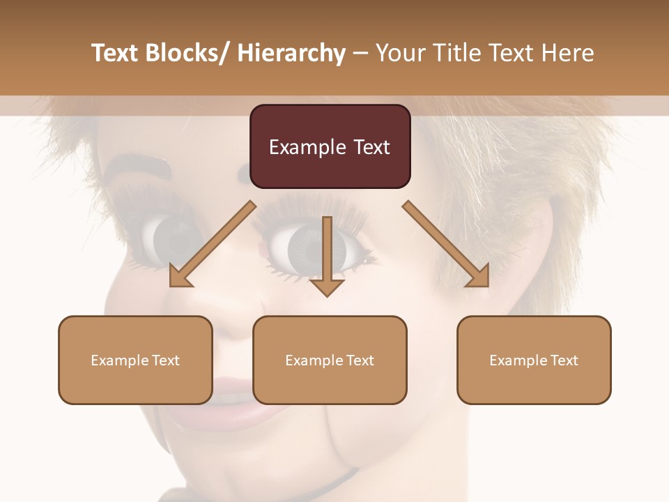 Vintage Ventriloquist Dummy 3 PowerPoint Template
