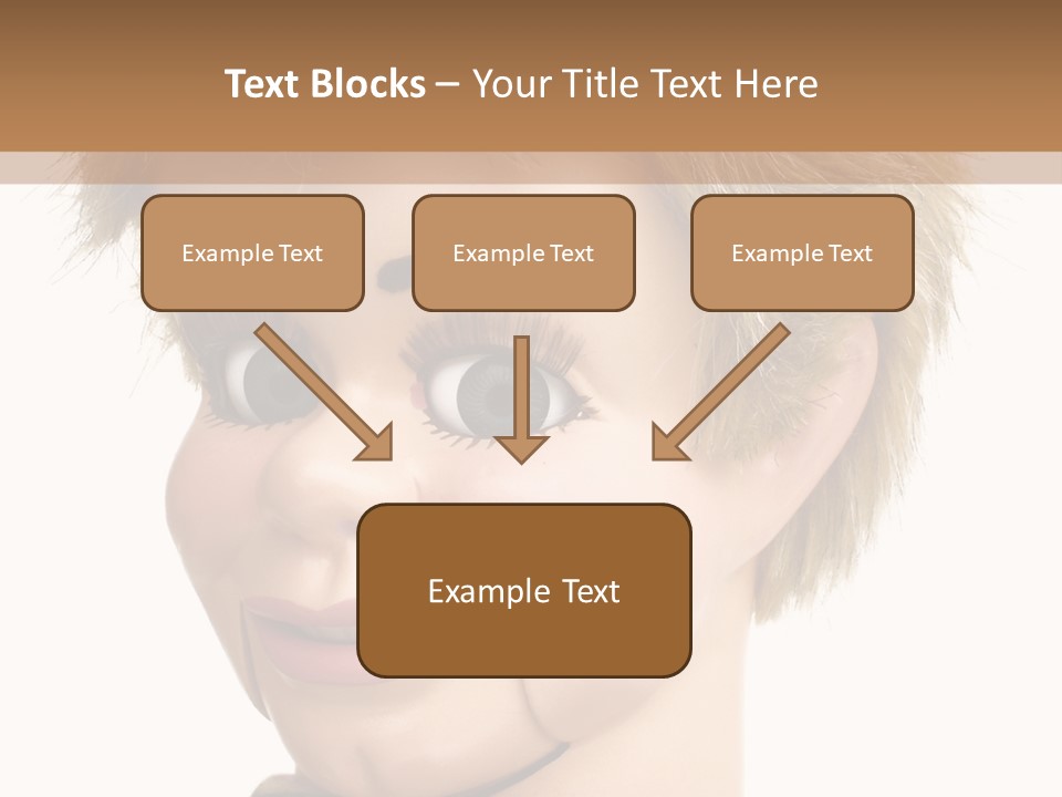 Vintage Ventriloquist Dummy 3 PowerPoint Template