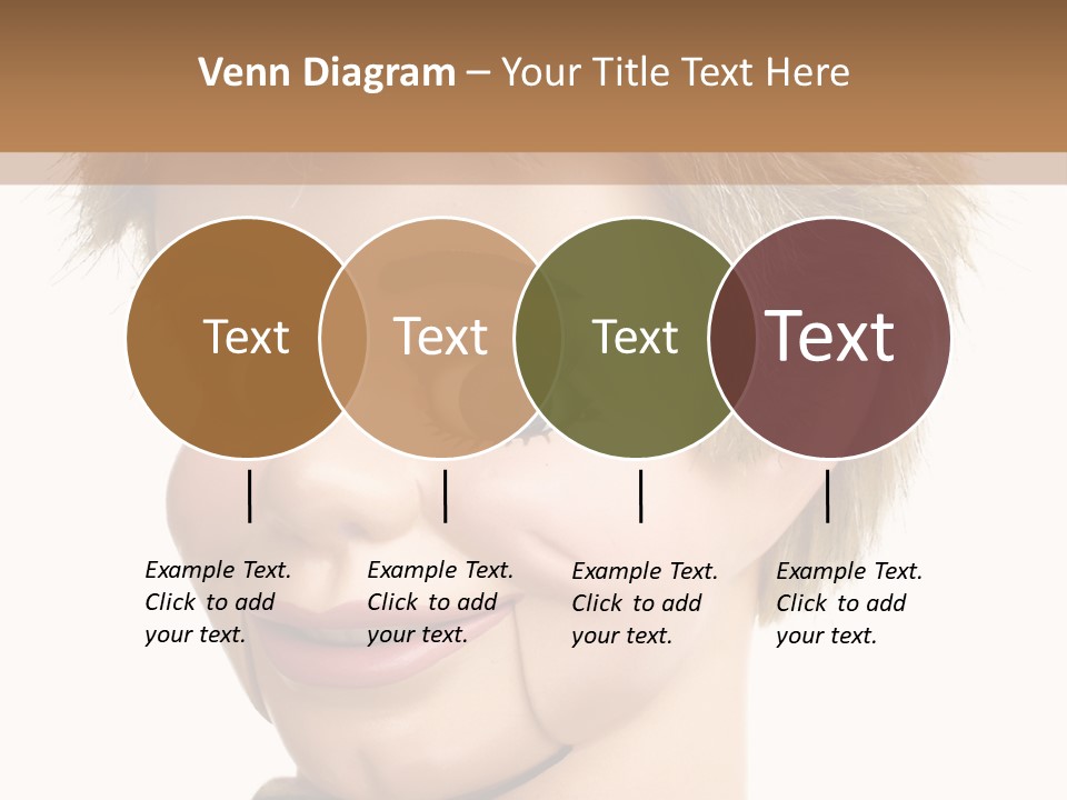 Vintage Ventriloquist Dummy 3 PowerPoint Template