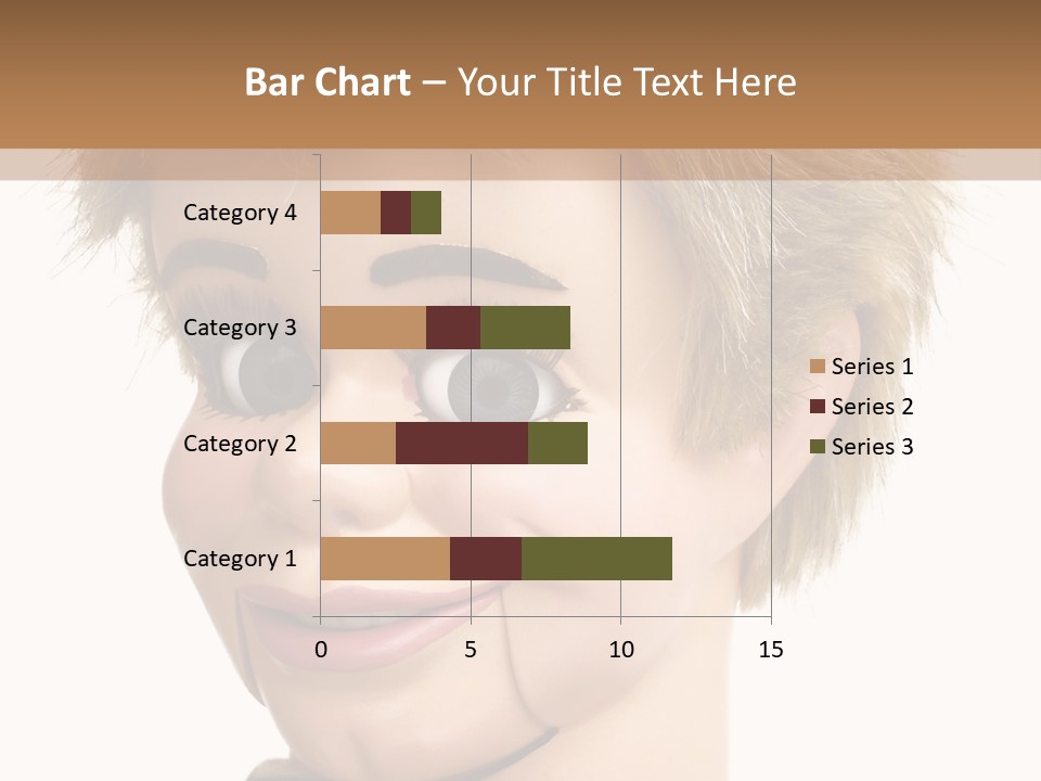 Vintage Ventriloquist Dummy 3 PowerPoint Template