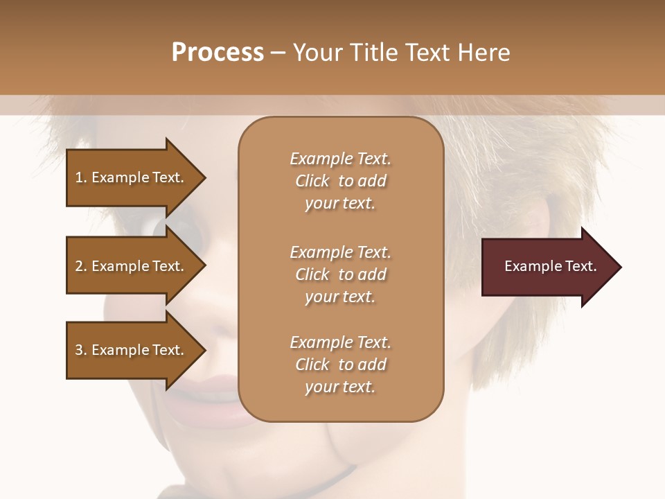 Vintage Ventriloquist Dummy 3 PowerPoint Template