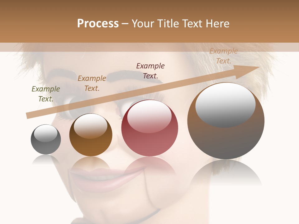 Vintage Ventriloquist Dummy 3 PowerPoint Template