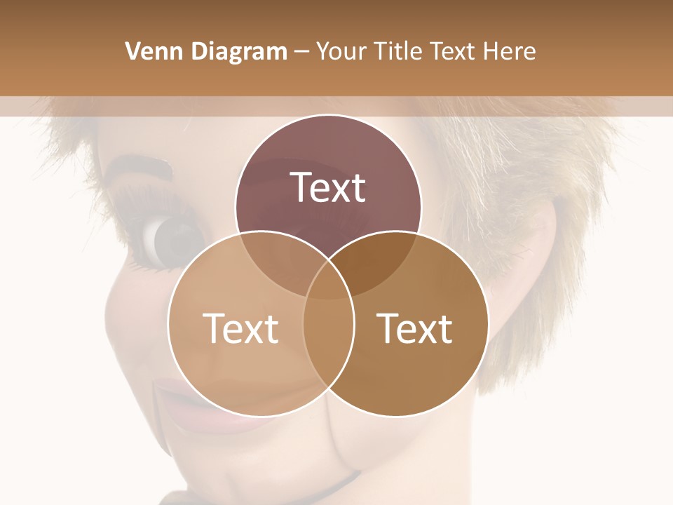 Vintage Ventriloquist Dummy 3 PowerPoint Template