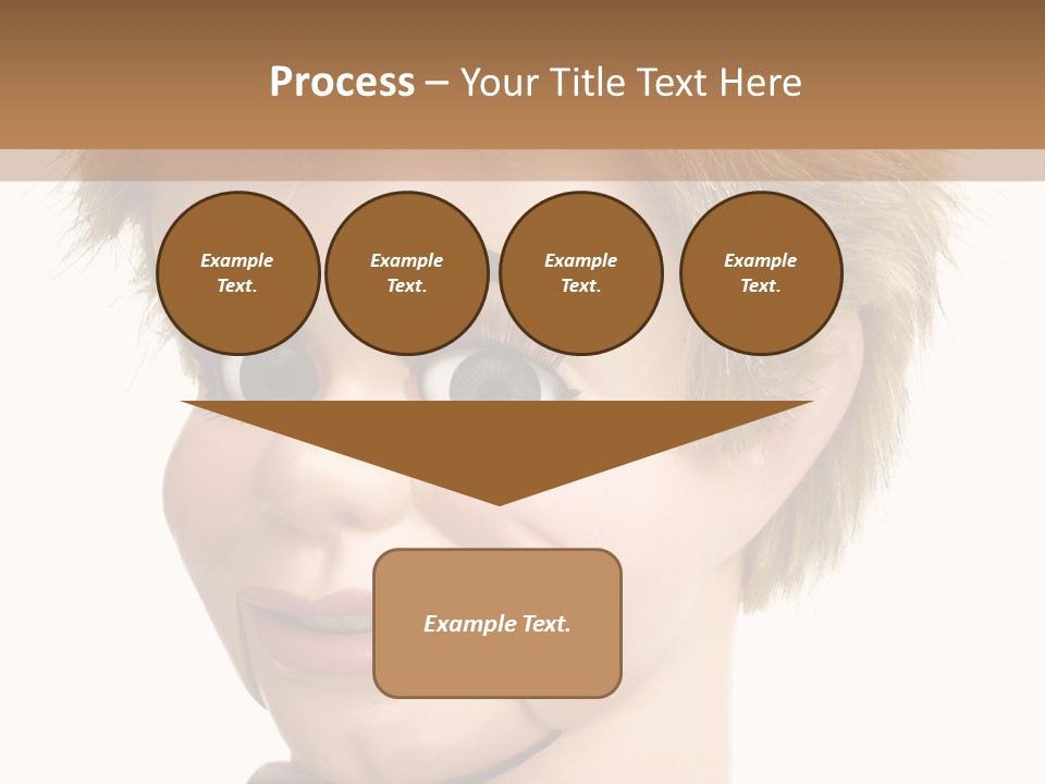 Vintage Ventriloquist Dummy 3 PowerPoint Template