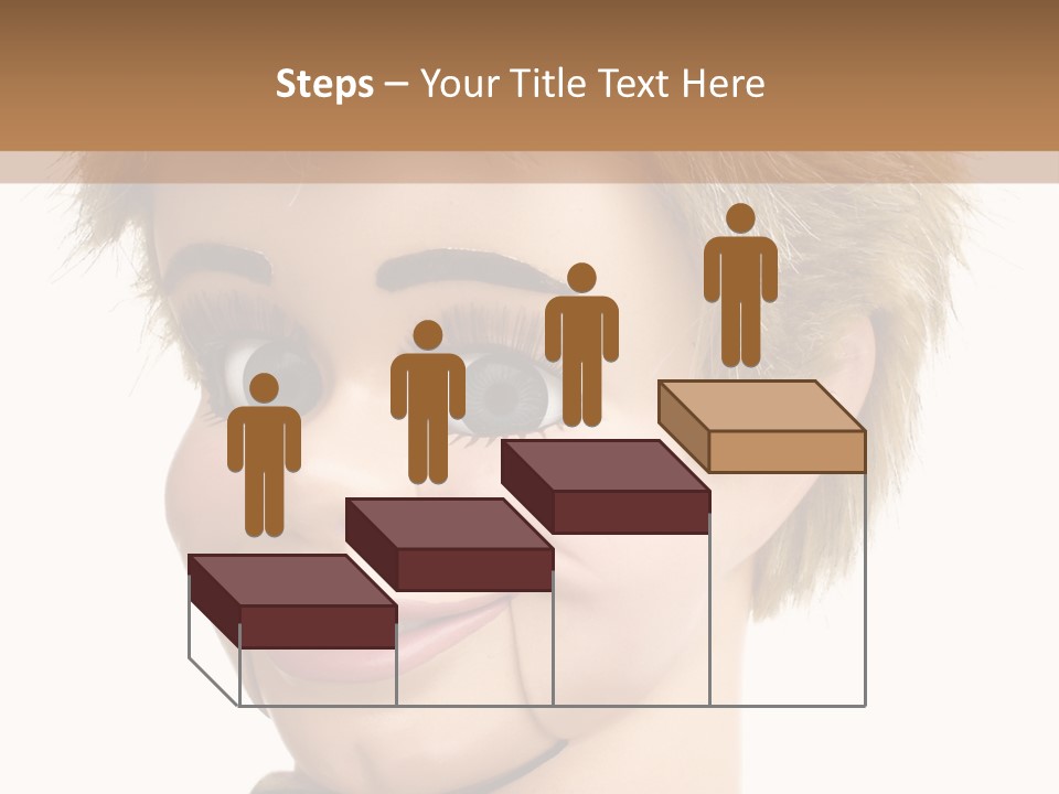 Vintage Ventriloquist Dummy 3 PowerPoint Template