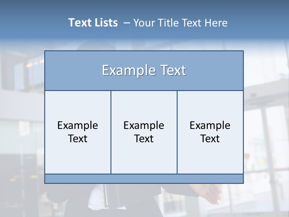 A Pretty African American Business Woman Offering A Handshake PowerPoint Template