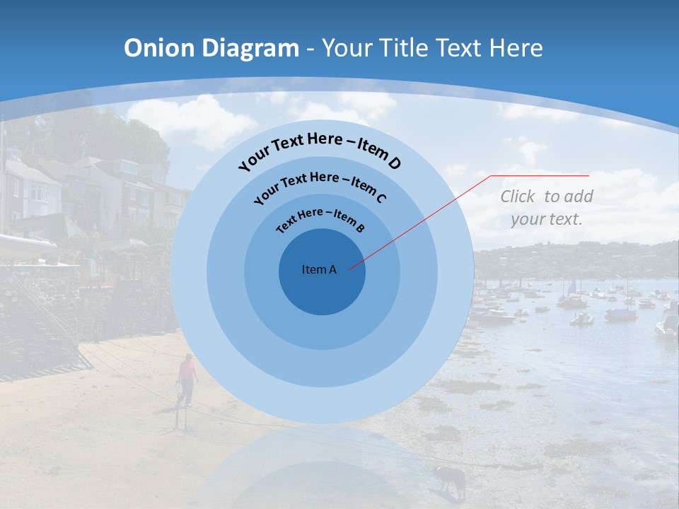 The Estuary Of The River Fowey Town Of Fowey South Cornish Coast Cornwall England Uk PowerPoint Template