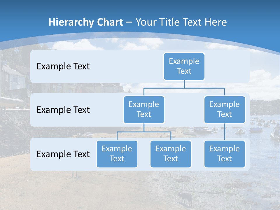 The Estuary Of The River Fowey Town Of Fowey South Cornish Coast Cornwall England Uk PowerPoint Template