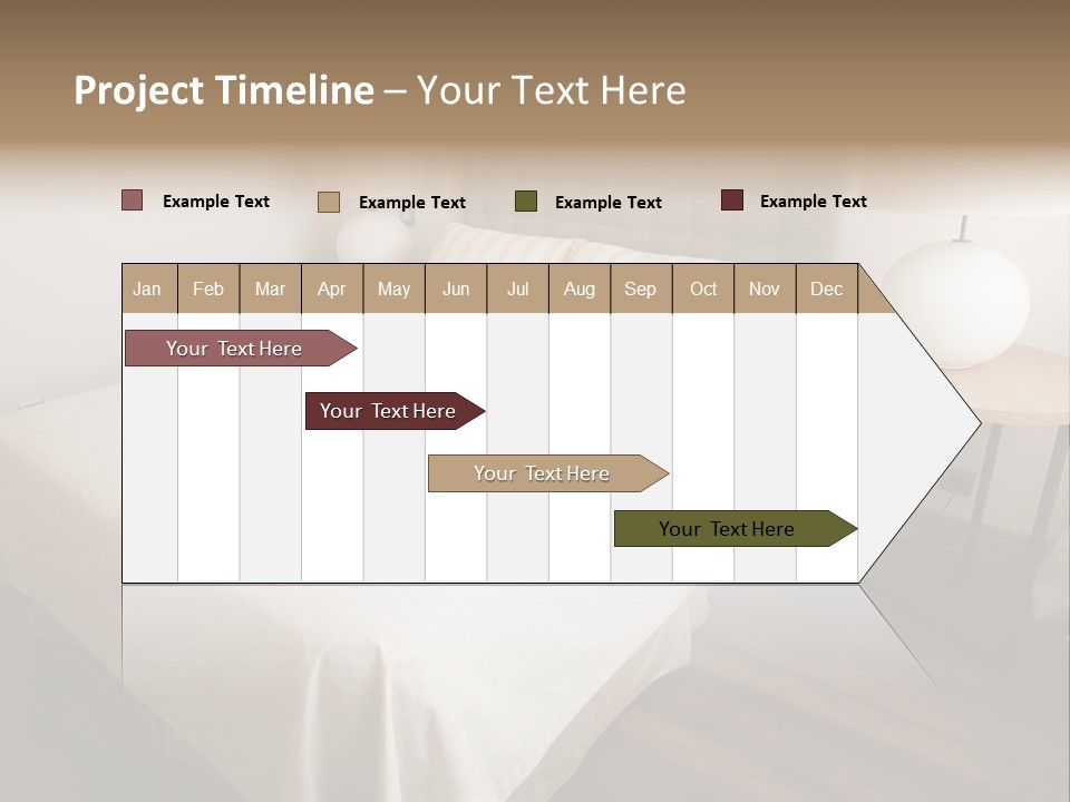 Bedroom Perspective PowerPoint Template