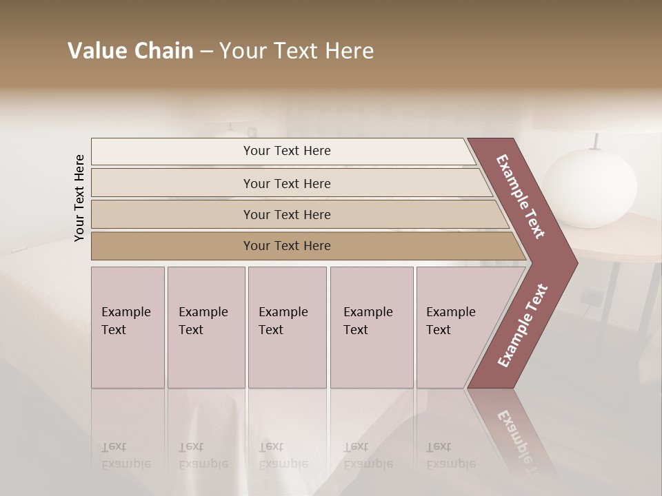 Bedroom Perspective PowerPoint Template