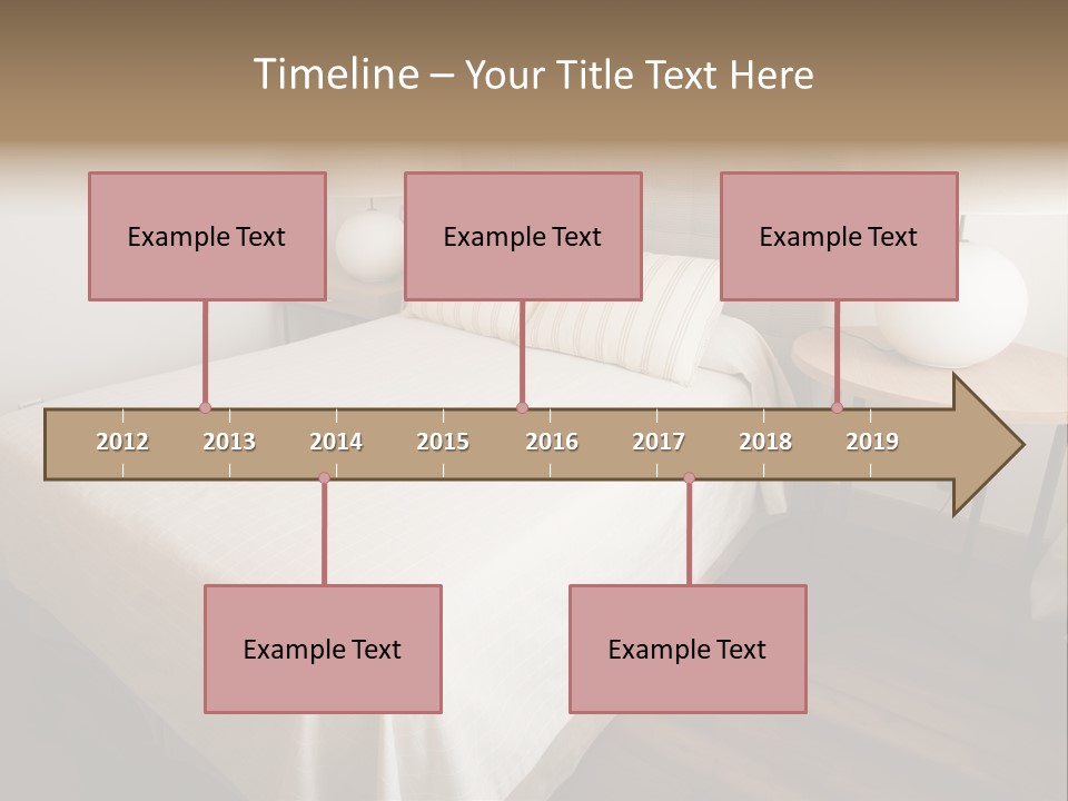 Bedroom Perspective PowerPoint Template
