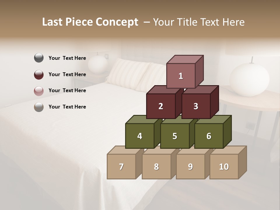 Bedroom Perspective PowerPoint Template