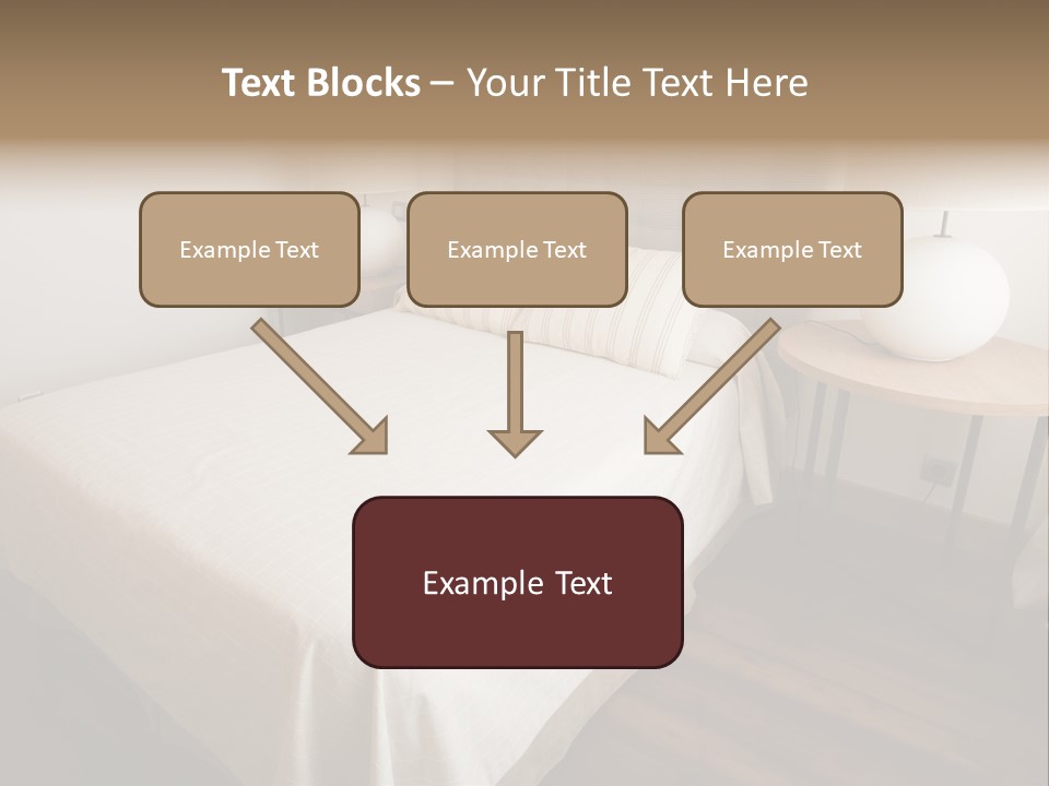 Bedroom Perspective PowerPoint Template