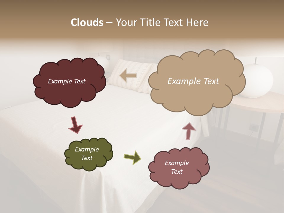 Bedroom Perspective PowerPoint Template