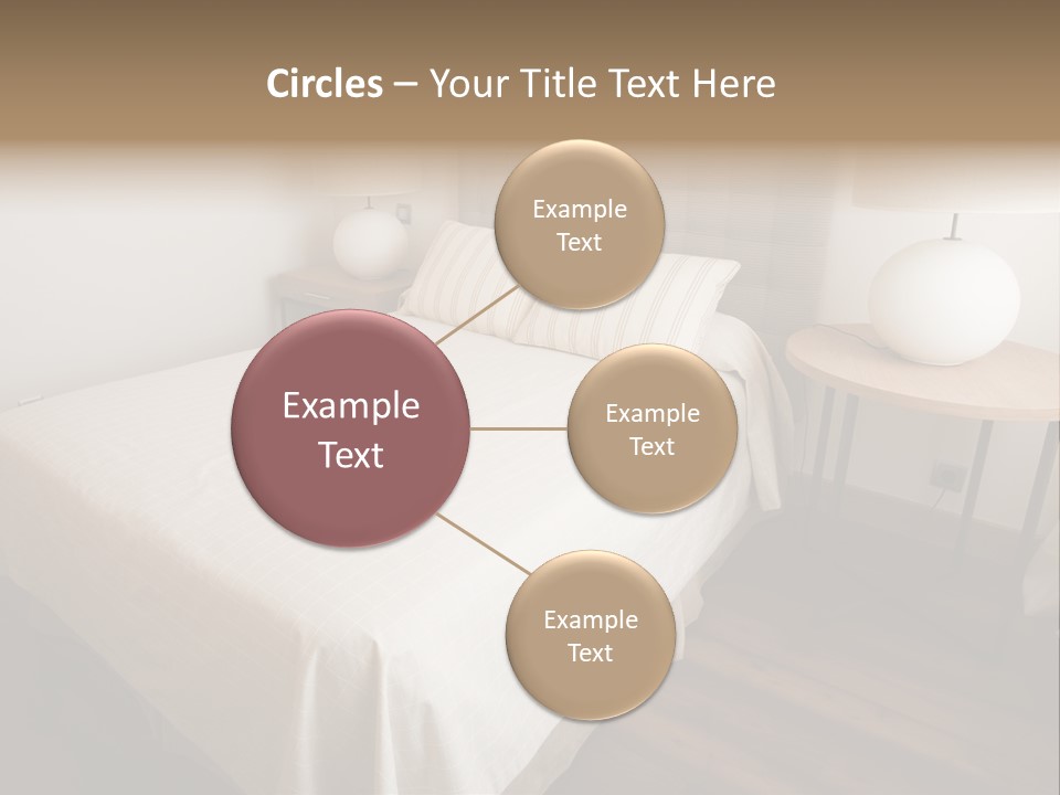 Bedroom Perspective PowerPoint Template