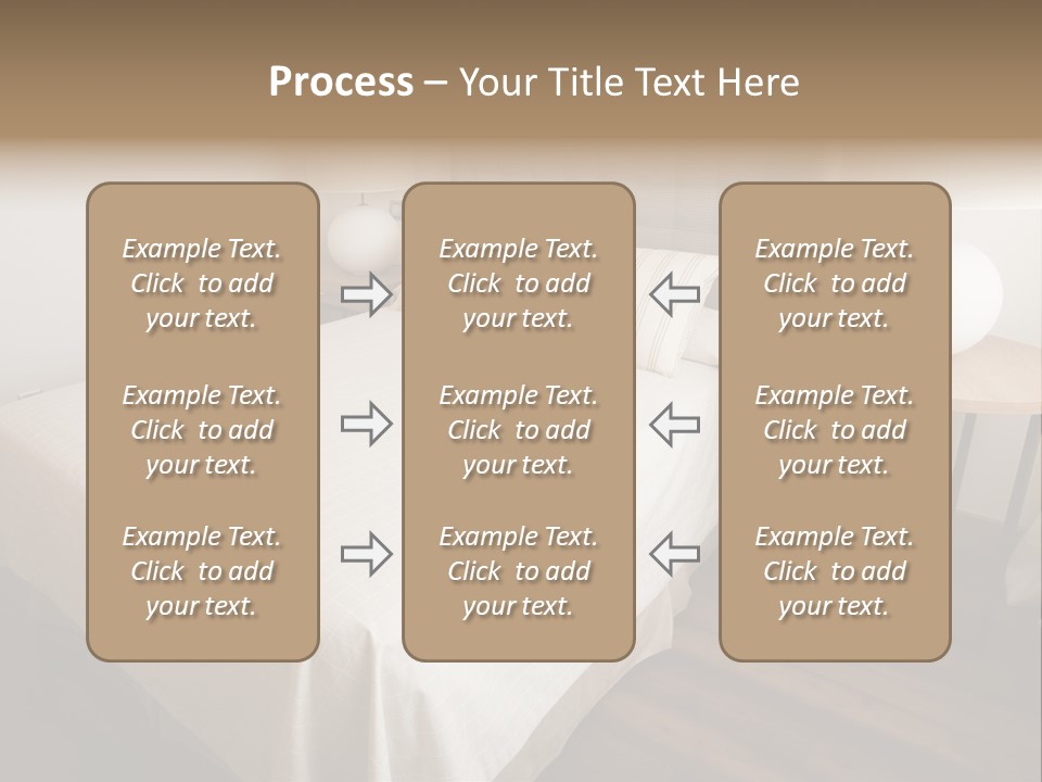 Bedroom Perspective PowerPoint Template