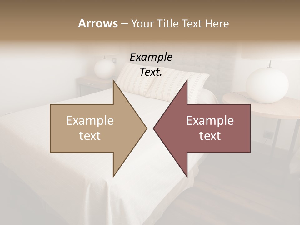 Bedroom Perspective PowerPoint Template