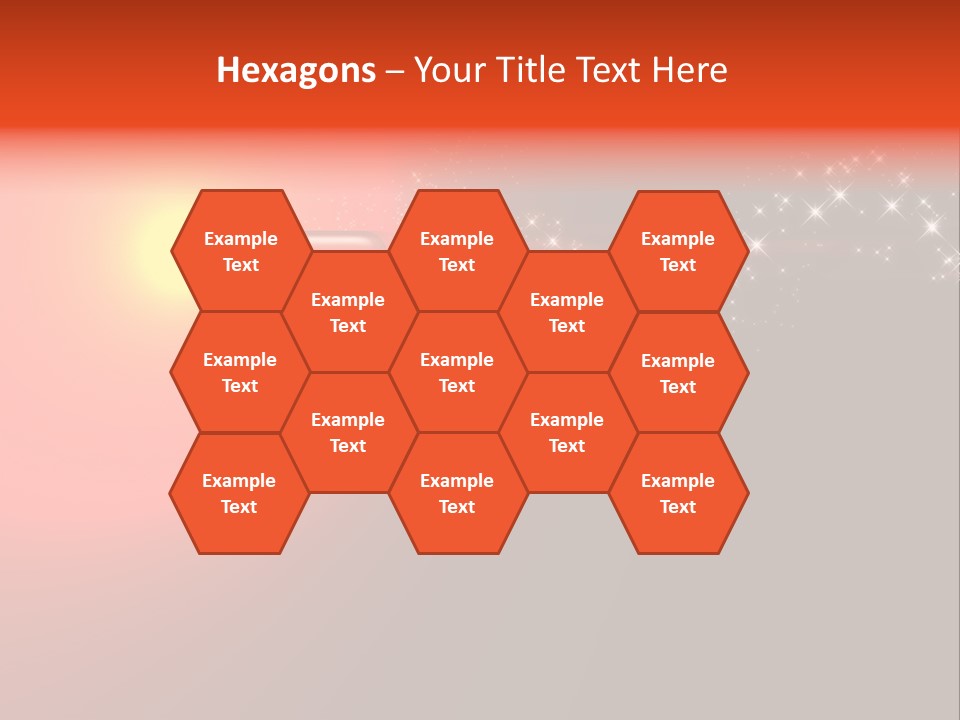 Star Of David, Carved In Wood. PowerPoint Template