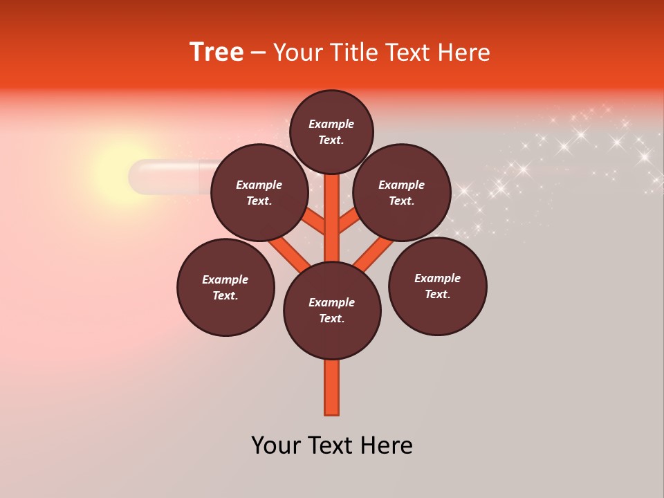 Star Of David, Carved In Wood. PowerPoint Template