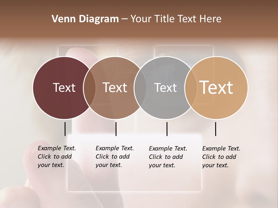 A Finger Print Being Compared To An Iris Scan. PowerPoint Template