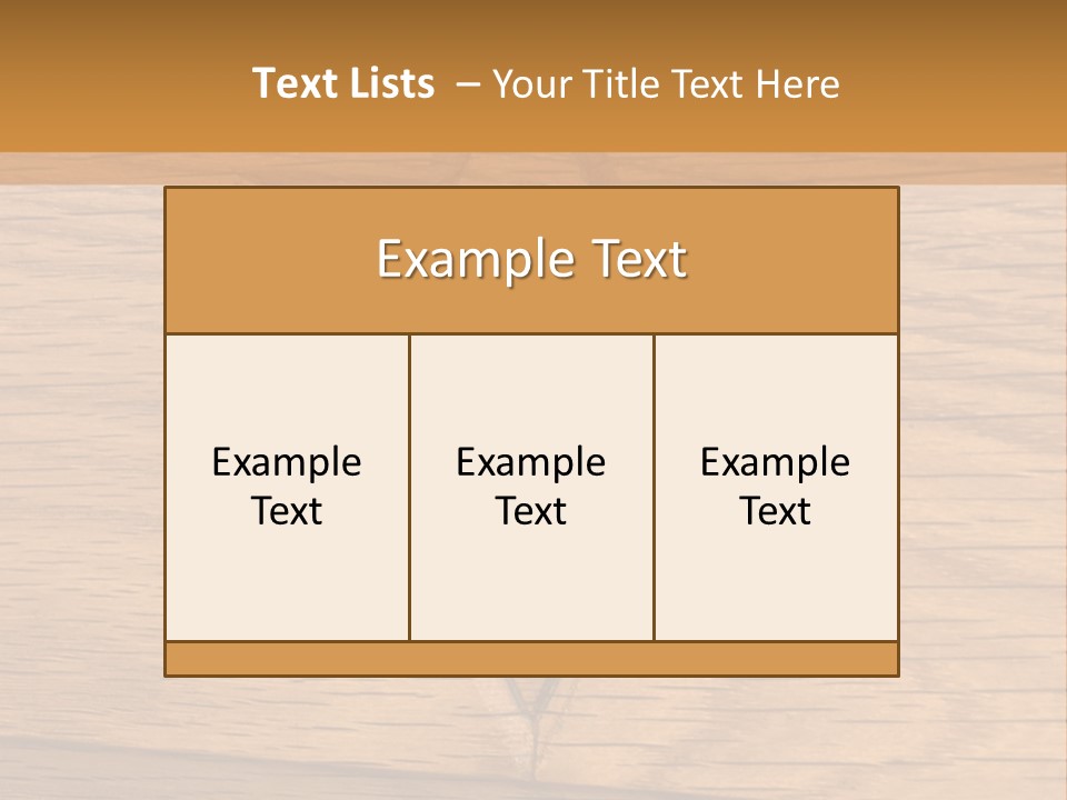 Star Of David, Carved In Wood. PowerPoint Template