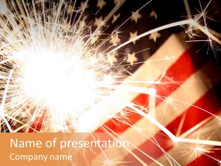 Fire Works - Celebration PowerPoint Template