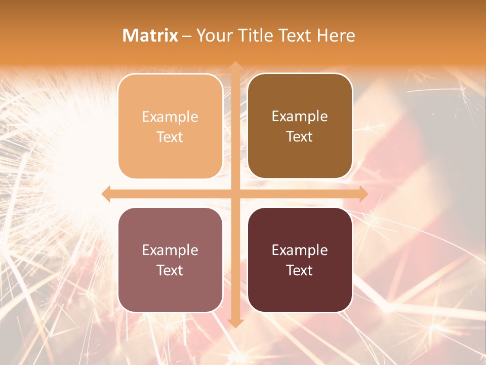 Fire Works - Celebration PowerPoint Template
