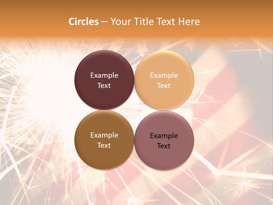 Fire Works - Celebration PowerPoint Template