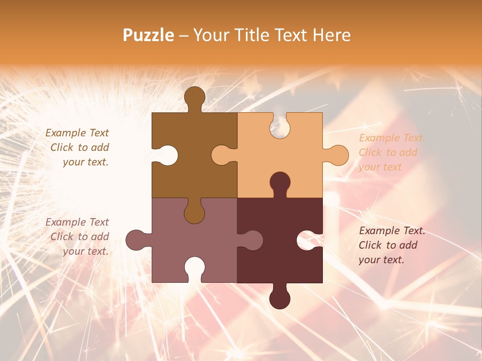 Fire Works - Celebration PowerPoint Template