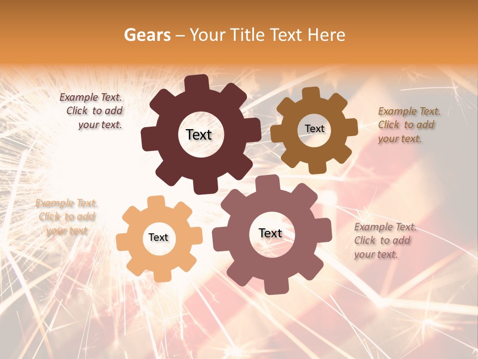 Fire Works - Celebration PowerPoint Template