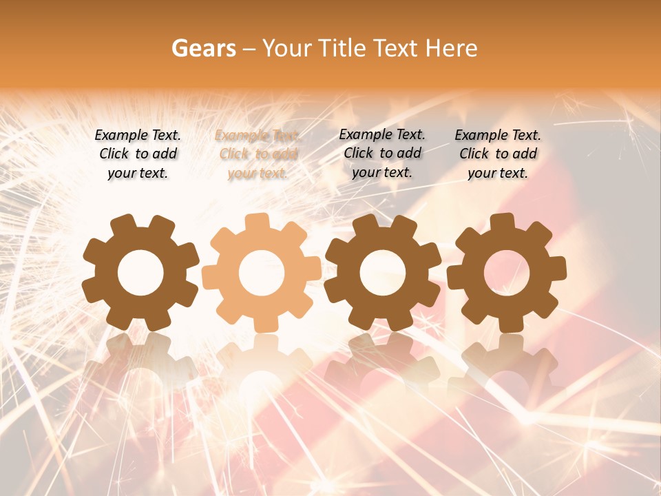 Fire Works - Celebration PowerPoint Template