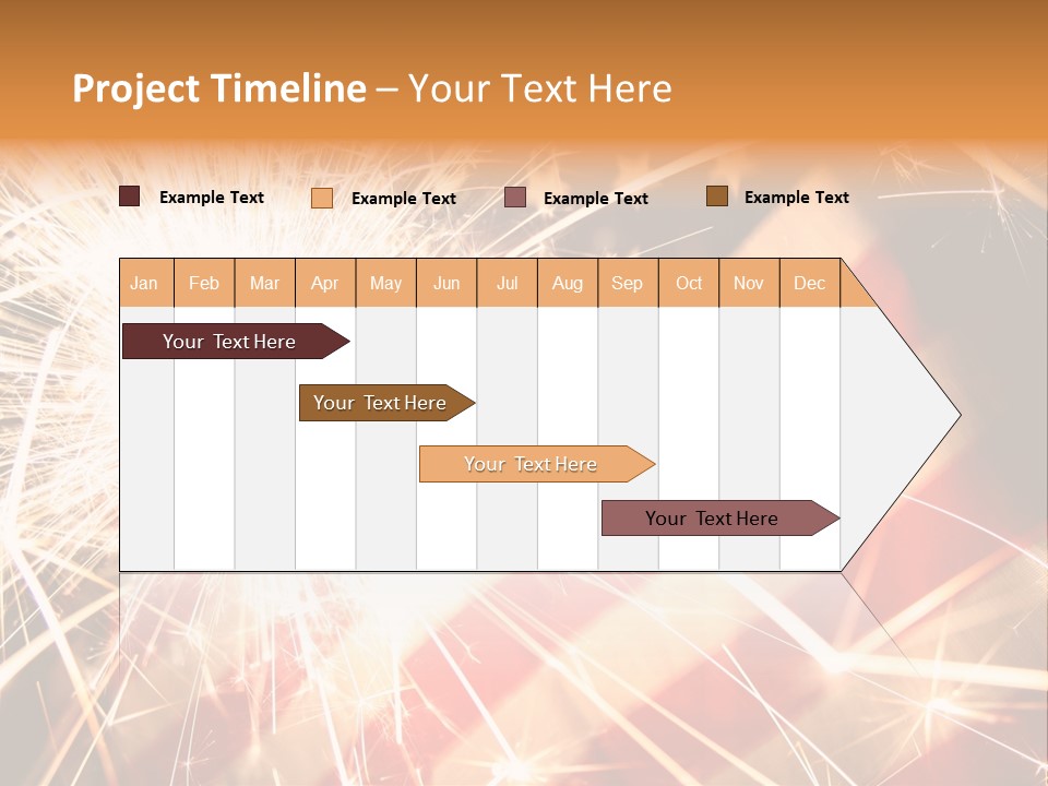 Fire Works - Celebration PowerPoint Template