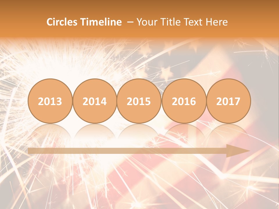 Fire Works - Celebration PowerPoint Template