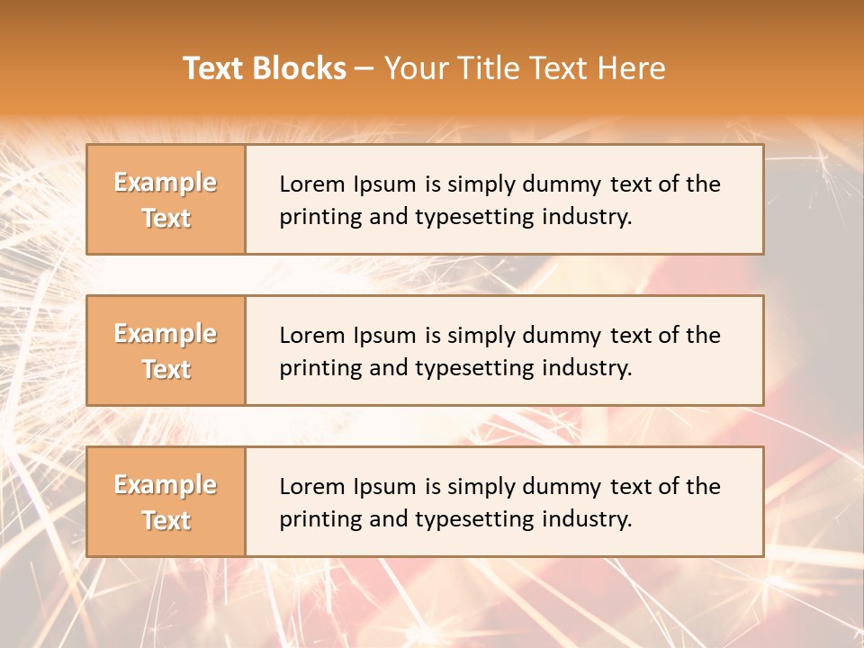 Fire Works - Celebration PowerPoint Template