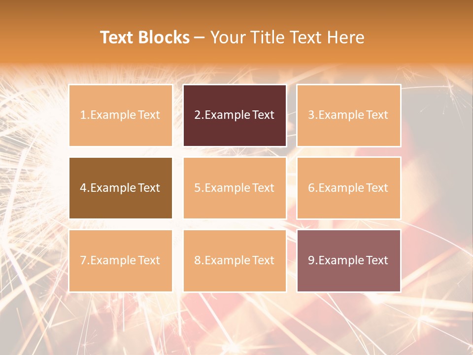 Fire Works - Celebration PowerPoint Template