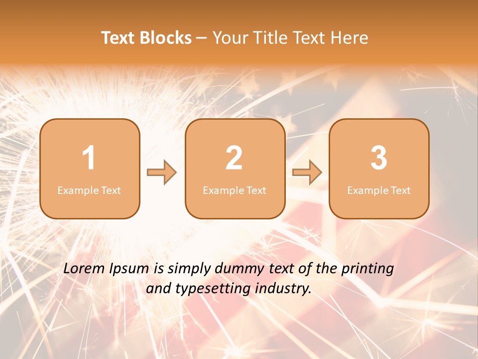 Fire Works - Celebration PowerPoint Template