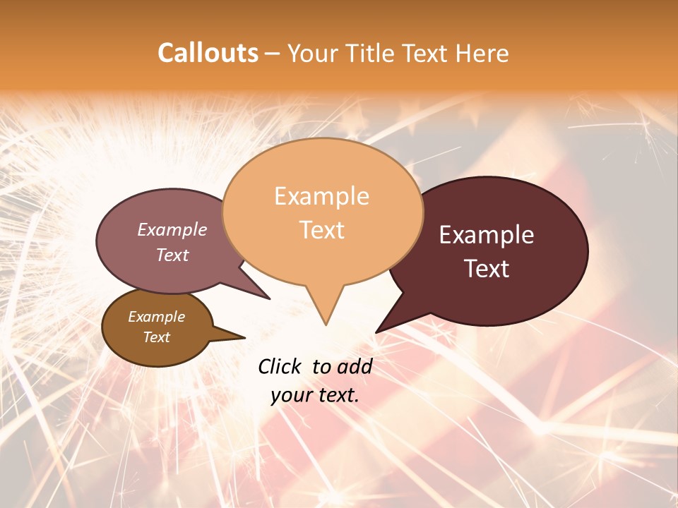 Fire Works - Celebration PowerPoint Template