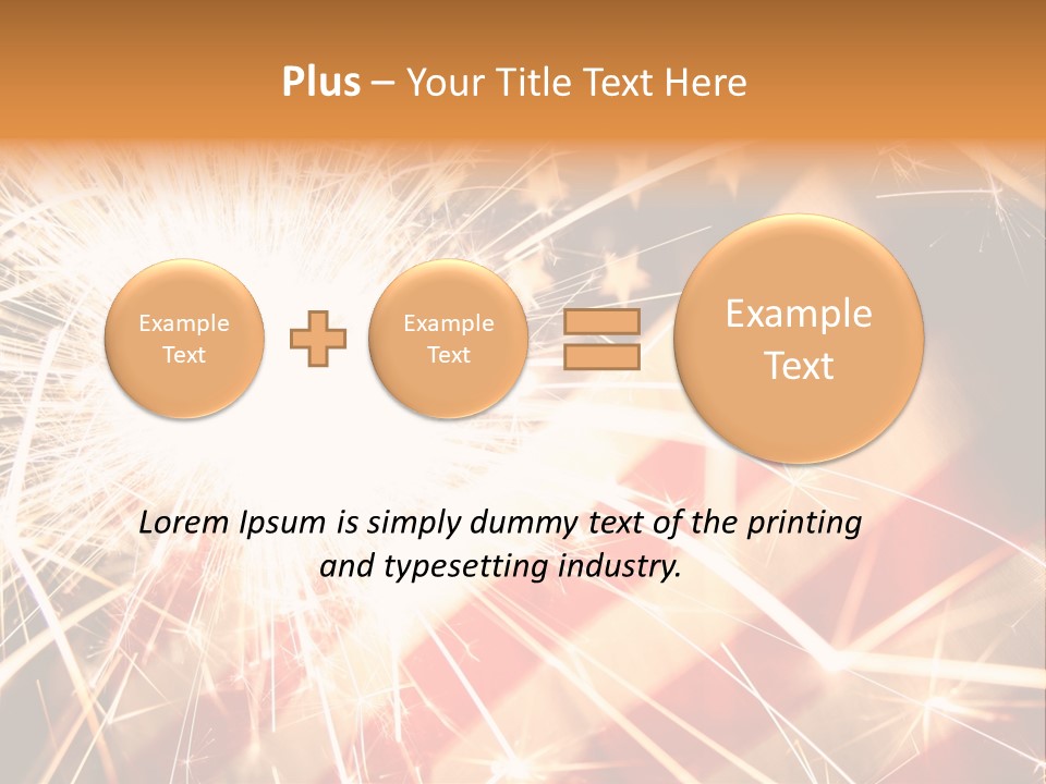 Fire Works - Celebration PowerPoint Template