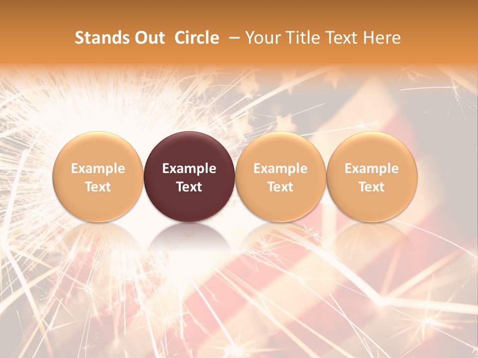 Fire Works - Celebration PowerPoint Template
